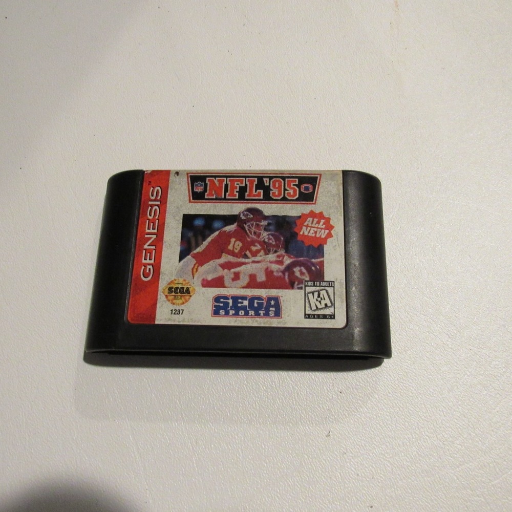 NFL 95 Sega‎ Genesis Football Cartridge Only